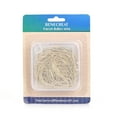 thumbnail image 3 of DIY 18Gauge French Bullion Wire 40g Matte Gold and Matte Silver Soft Round Copper French Metalic Wire Sewing DIY Accessories Mixed Color 20g/Color DIY, 3 of 8