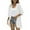 A-White, variant on TIANZEN Women Casual Cardigan Three Quarter Sleeve Open Front Lightweight Dots Cardigan Draped Ruffles Cardigan Kimonos for Women Casual Soft Cardigan Oversized Cardigans for Women