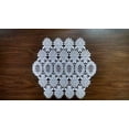 thumbnail image 3 of Doily Boutique Place Mat or Doily in Ivory Victorian Lace Size 16 x 16 inches Handmade, 3 of 4