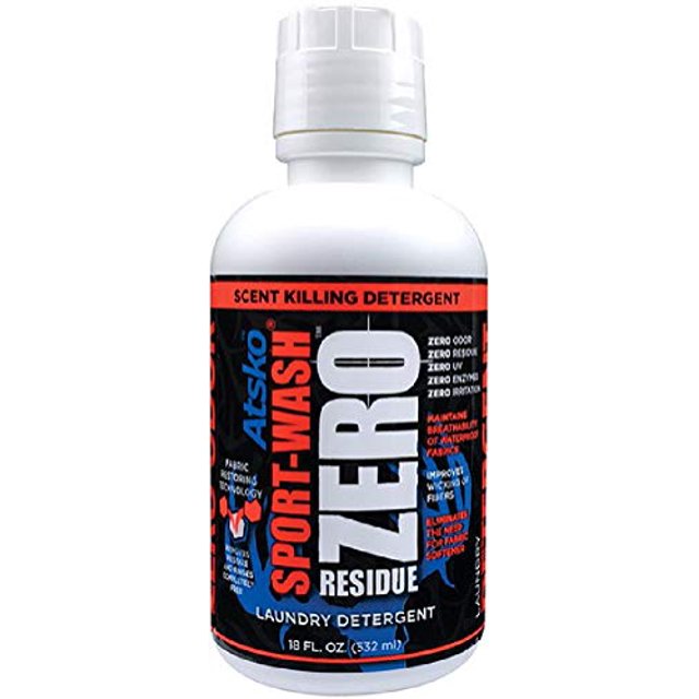 Atsko Détergent à Lessive Zero Sport Wash, Noir, 18 oz