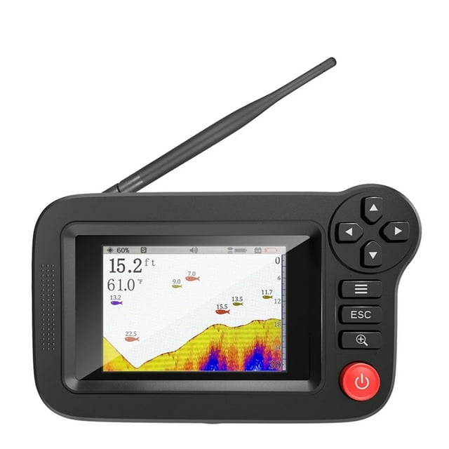 Smart Fish Finder Portable Fish Finder and Depth Finder for Recreational Fishing From Dock