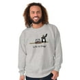thumbnail image 3 of Stolen BBQ Steak Dog Funny Grilling Sweatshirt for Men or Women Brisco Brands S, 3 of 6