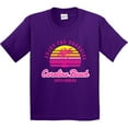 thumbnail image 3 of Inktastic Summer Enjoy the Sunshine Carolina Beach North Carolina Pink Youth T-Shirt, 3 of 5