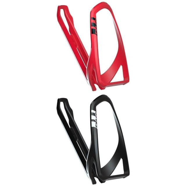 koolsoo 2 Paquets Vélo de Montagne Cyclisme Porte-Bouteille d'Eau Léger Porte-Gobelet Noir Rouge