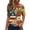 02#Navy, variant on Women's Patriotic V-Neck Button Down Blouse Vintage Distressed Star and Stripe Print Top Long Sleeve Independence Day Shirts