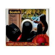 Scotch Magic Tape Kitty Dispenser Pack, White, Red