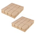 thumbnail image 1 of 48PCS Kraft Paper Gift Box Small Kraft Paper Jewelry Box Handmade Cardboard Packing Gift Box Wedding Decorations, 1 of 5
