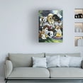 thumbnail image 2 of Trademark Fine Art 'Bath Time Pups' Canvas Art by Jenny Newland, 2 of 4