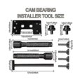 thumbnail image 2 of Inner Cam Bearing Installer And Puller For Tc 88 96 103 110 Twin Cam & Bearing Removal Tools, 2 of 5