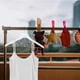 thumbnail image 4 of Wood Bridal Dress Hanger with Bride Lettering for Wedding Dress White Iron, 4 of 5