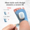 thumbnail image 4 of Sense-U Smart Baby Monitor Sock Shoe 2– More Precise Tracking Sleep Insights Movement with Transmissive PPG Foot Sensor,Audible & App notification, 4 of 8