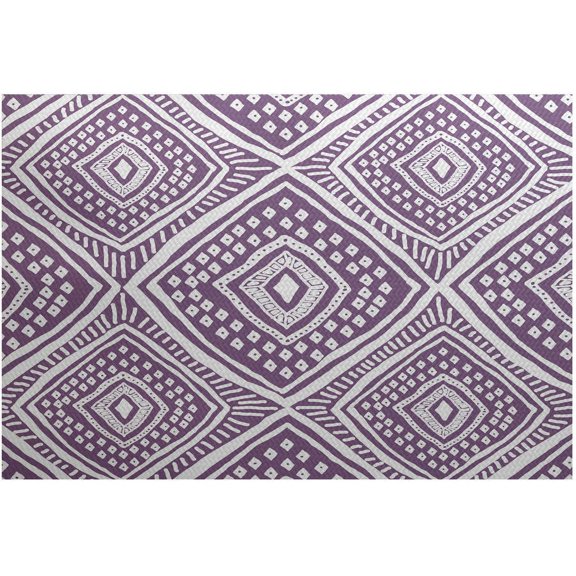 Simply Daisy, April, Floral Print Outdoor Pillow