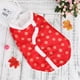thumbnail image 5 of Greeniant Ropa para mascotas Cómodo traje Tang estilo tradicional chino sin mangas Ropa para mascotas Disfraces de animales Abrigos de moda Suministros Ropa para mascotas rojo XS Greeniant PT000679-07, 5 of 6