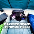 thumbnail image 5 of Tent & RV Camping Organizer with Zippered Flap, 9-Shelf Storage. RV Shoe Organizer, Dining Tent Organizer. Organize Any Other Camp Gear/Accessories (Patented - Licensed), 5 of 8