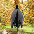 thumbnail image 5 of DAMAI Halloween Hooded Cloak,Scary Ghost Tattered Robe,Renaissance Medieval Wizard Death Cape for Adult Men Women, 5 of 6