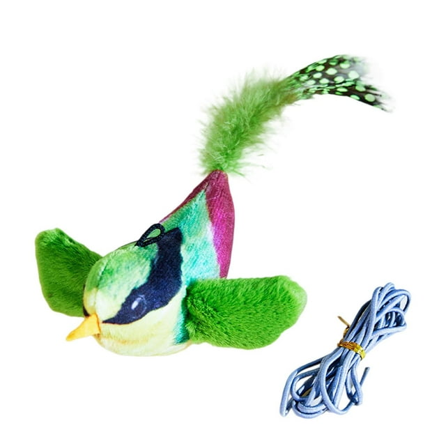 TIELUTT Interactive Chirping Bird Cat Flapping Bird Cat Toy Dog without Stuffing for Medium Dogs Talking Dog Christmas Talking for Dogs Tug for Large Dogs Indestructible Dog with Squeakers for Small