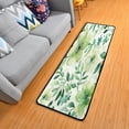 thumbnail image 5 of Long Floor Mat Hallway Carpet 72x24 Inch Area Carpet Non-slip Entrance Carpet Washable Door Mat Kitchen Bedroom Living Room Vibrant Turquoise Flowers, 5 of 7