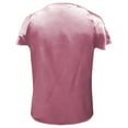 thumbnail image 5 of Adeawade Womens T Shirts Round Neck Short Sleeve Loose Fit Solid Color Fashion Tee Versatile Clothes L Pink, 5 of 5
