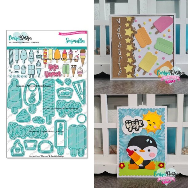 Troqueles de corte de Metal con palabras de Navidad holandesas, para manualidades, álbum de recortes, tarjetas de papel, manualidades decorativas, troqueles en relieve, novedad de 2022
