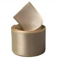 thumbnail image 1 of Ruban Satin Simple Face 1,5 Po 50 Verges - Beige, 1 of 1