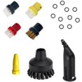 thumbnail image 1 of Steam Cleaner Accessories Compatible with Karcher, Round Brush, Large Round Brush Nozzle, Replacement Parts, Compatible with Karcher SC1 SC2 SC3 SC4, 1 of 4