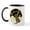 White/Black Inside, variant on CafePress - Night Flight/Greyhound (Brin) Mug - 11 oz Ceramic Mug - Novelty Coffee Tea Cup