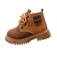 thumbnail image 4 of LvhaoGJOB Kids' Ankle Boots for Everyday Wear - Comfortable Fit, Stylish Design, 4 of 8