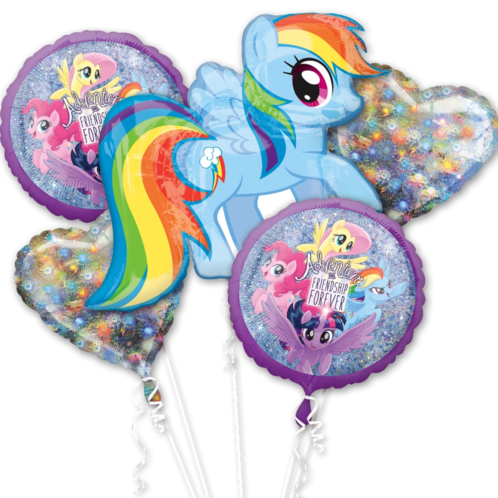 My Little Pony Pinkie Pie Party Balloon Bouquet 5 Pieces 