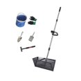 thumbnail image 3 of oshhni Sand Rake Beach Sifter Heavy Duty Multifunctional Large Premium Convenient Extendable Handle with Multi Small Tool Deep Spade black, 3 of 9