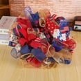 thumbnail image 5 of PALIFEUR 4th of July Wreath for Front Door, 15.75 Inch Patriotic Wreaths, Artificial Floral Spring Wreaths Decorations for Memorial Day Independence Day Veterans Day, Red Blue White, 5 of 7