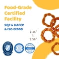 thumbnail image 2 of iPaw Turkey Dog Treats, All Natural Human Grade Dog Treat, Suitable for Training chew, Hypoallergenic, Rawhide Alternative, Ring (Original), 2 of 7