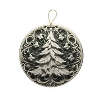 KCEHTA Nativity Scene Ornaments, Nativity Ornaments for Christmas Tree, Birth of Jesus Christian Decor Religious Christmas Hanging Ornaments for Office Car Home Decor