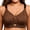 Leo-Black, variant on Jelly Bras for Women Plus Size Bras Wireless Bra No Underwire Push Up Seamless Breathable Comforty Bra