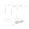 thumbnail image 3 of Segolike Jewelry Organizer Display Stand Earrings Display for Watch Headband Necklace 3RowWhite 26x19x22cm, 3 of 8