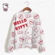 thumbnail image 1 of Sudaderas con capucha con estampado de HELLO KITTY para mujer, ropa con estampado de dibujos animados Y2k, talla grande, sudadera femenina de calle alta, 1 of 4