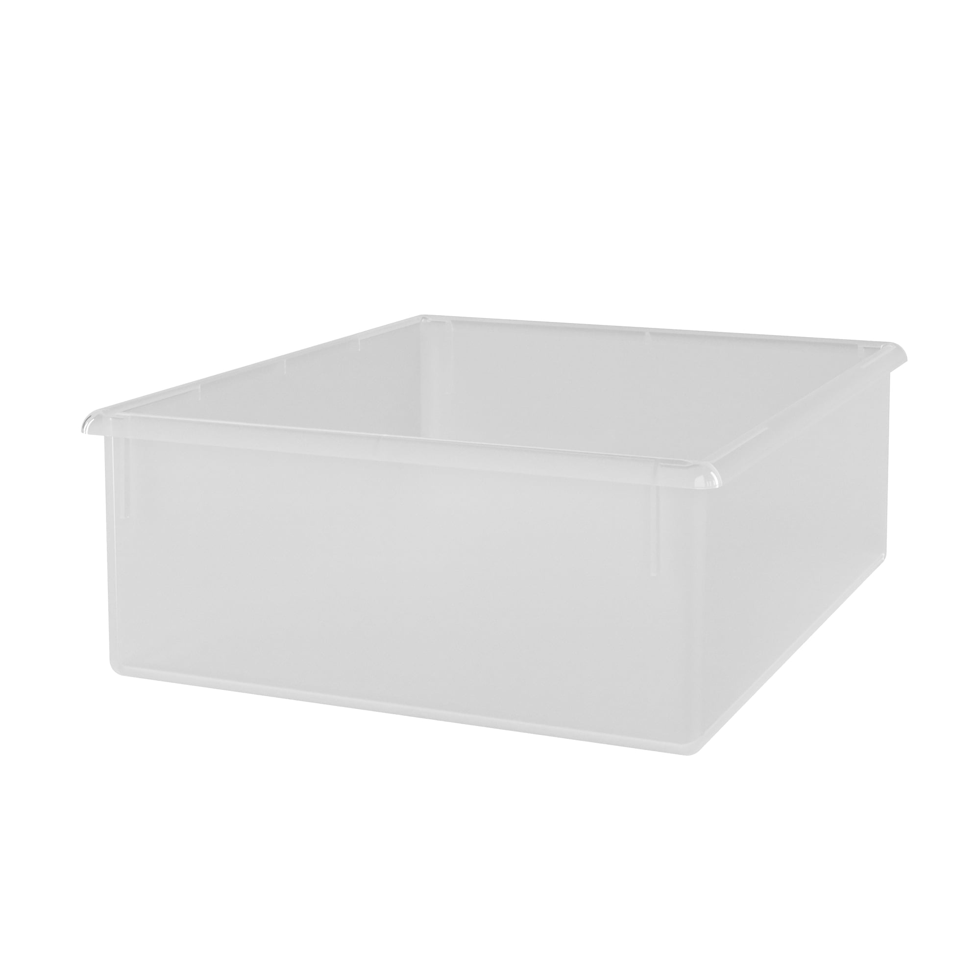 Foundations Clear Plastic Storage Containers for Changing Tables and Diaper Organizers (12-Pack)