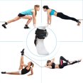 thumbnail image 2 of 1 Pair Fitness Ankle Strap For Cable Machine, Adjustable Women Men Ankle Strap Kickbacks With Fixed Rope, Foot Legs Muscle Strength Exercises, Gym Glute Hips Workouts Thighs Power Trainer, 2 of 6