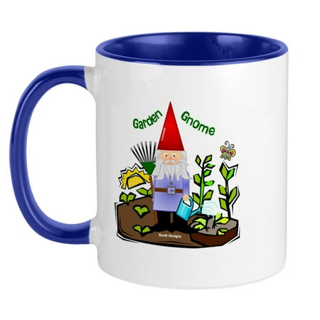 

CafePress - Garden Gnome Mug - Ceramic Coffee Tea Novelty Mug Cup 11 oz