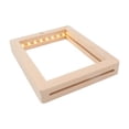 thumbnail image 3 of Marco de fotos de madera Luz de noche Brillo ajustable Pantalla Lámpara Decoración Fotografía creativa Marco de fotos LED Luminoso Mujeres Pareja 23cmx17cmx2cm CUTICAT Marco, 3 of 8