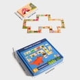 thumbnail image 3 of Giant Dinosaur Dominoes Set For Kids Matching Game Sharpens Recognition Picture Game For Toddlers For Boys Girls, 3 of 9