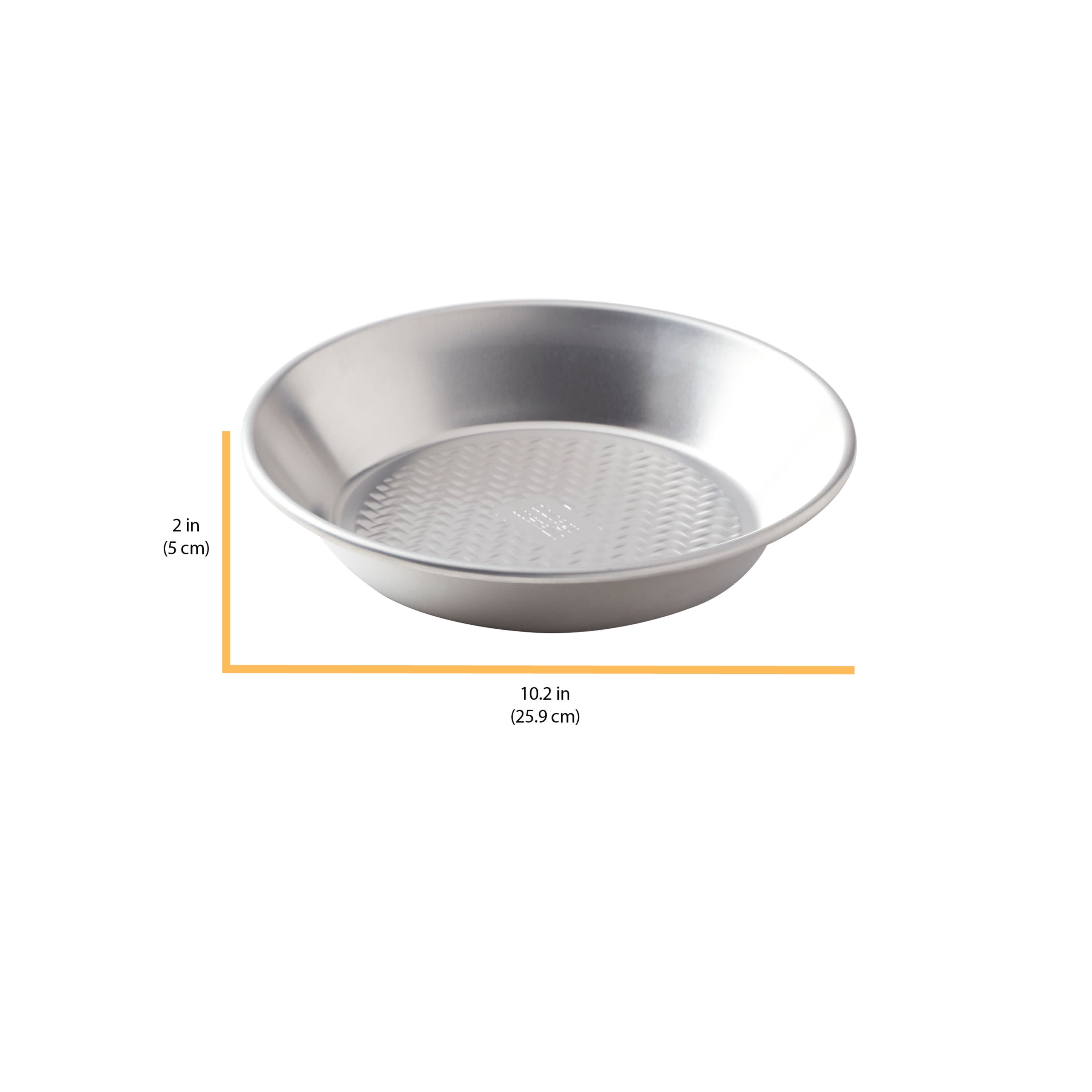 Chicago Metallic Uncoated Textured Aluminum Small Cookie/Baking Sheet