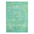 thumbnail image 6 of Unique Loom Renaissance Collection Area Rug - Roma (7' 3" x 10' Rectangle Spring Green/Light Blue), 6 of 6