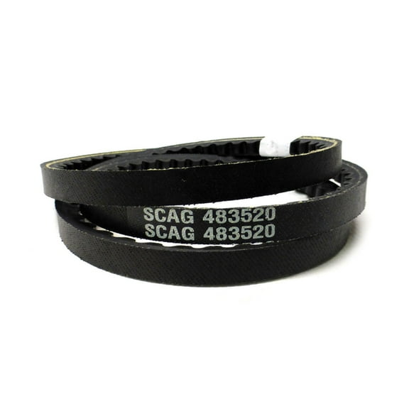 Genuine Scag 483520 Cogged Pump Drive Belt V-Ride II Pro-V Stand-On OEM