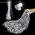 thumbnail image 1 of SUTENGDA Wedding Send Off Lighted LED Tinsel  20 Pcs Wedding Wands Light Up Streamers Foil Tinsel Ribbon Stick for Wedding Baby Shower Birthday Party Holiday Events, 1 of 6