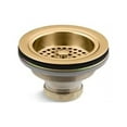 thumbnail image 3 of Kohler K-8799-BL Duostrainer Sink Drain & Strainer Basket with Less Tailpiece, Matte Black, 3 of 9