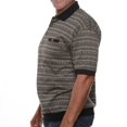 thumbnail image 2 of Classics by Palmland Allover Short Sleeve Banded Bottom Shirt, 2 of 3