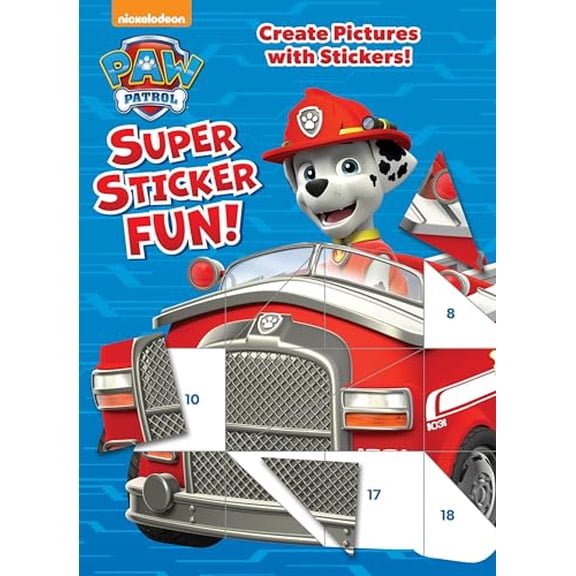 Pre-Owned Paw Patrol Super Sticker Fun! (Paw Patrol) (Paperback) 0525577882 9780525577881