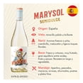thumbnail image 3 of Vino Blanco Marysol Viura Savignon Blanc 750 ML, 3 of 4