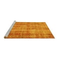 thumbnail image 2 of Ahgly Company Machine Washable Indoor Rectangle Abstract Yellow Contemporary Area Rugs, 7' x 10', 2 of 4