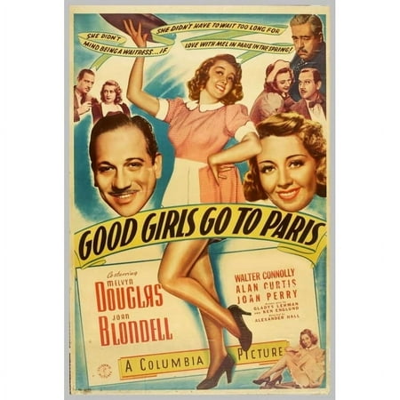 Good Girls Go to Paris Movie Poster (11 x 17)